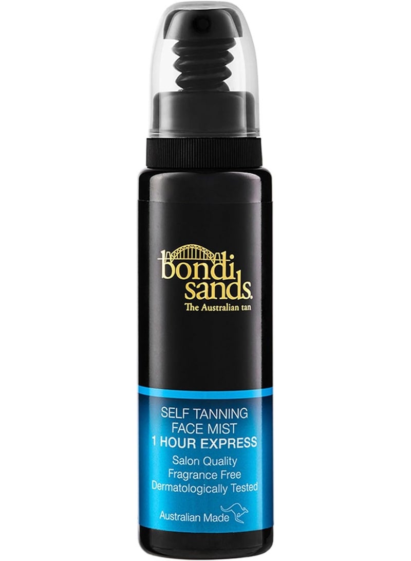 BONDI SANDS 1 Hour Express Face Mist 70ml – Quick Developing Facial Tan - Image 1